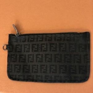 Fendi pouch wallet attaché
